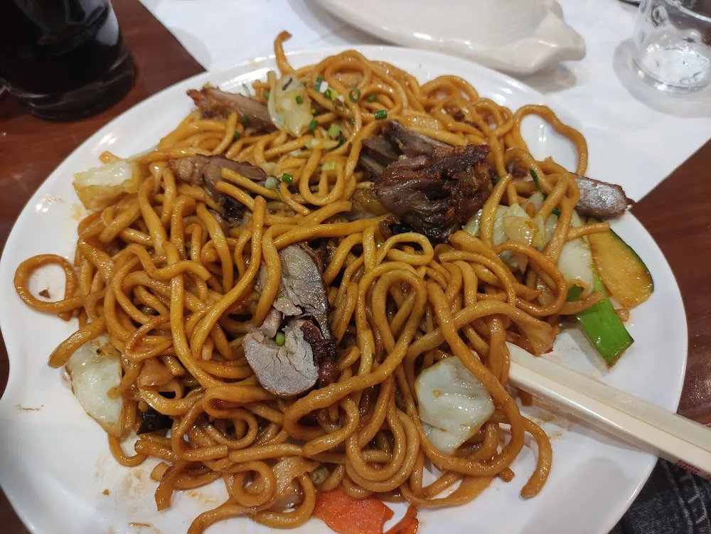 Nouilles Sautées Au Canard